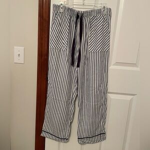 Aerie striped pajama bottoms